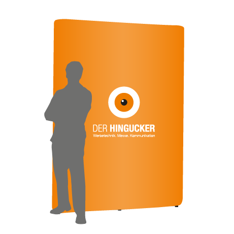 Pop-Up Faltwand | 2 x 3 Felder gerade | einseitig bedruckt