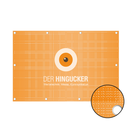 einseitig bedruckt