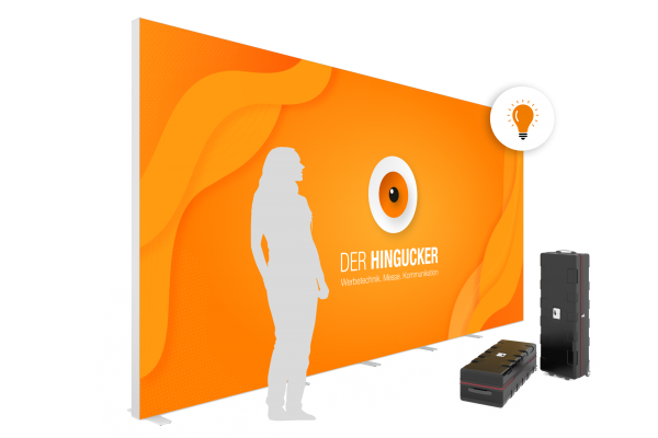 Big Led Up | Messewand | 600x248