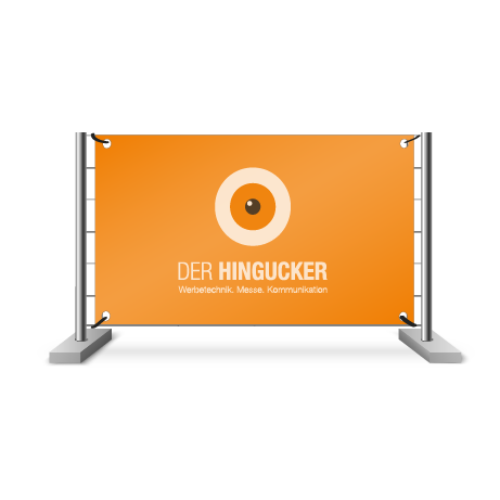 Bauzaunbanner | B 340 cm x H 173 cm | einseitig bedruckt