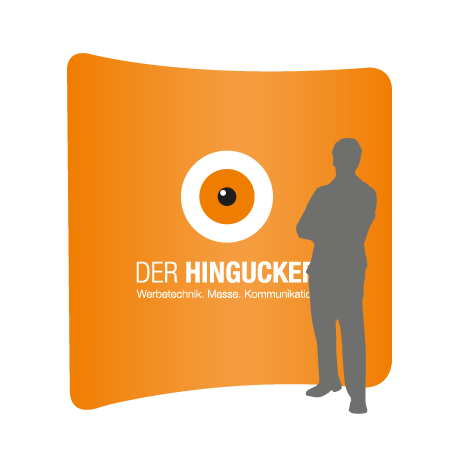 Textilwand ALU | 240er gebogen | einseitig bedruckt