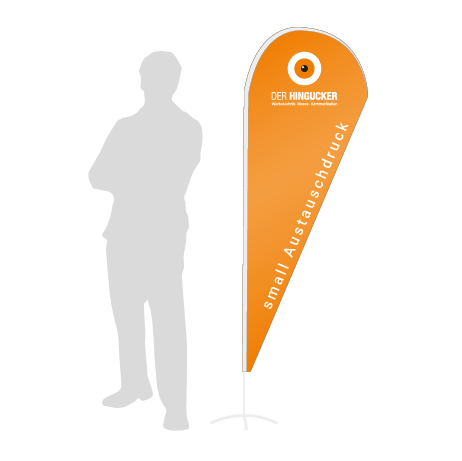 Beachflag Drop Austauschdruck | Small (210 cm) | einseitig bedruckt