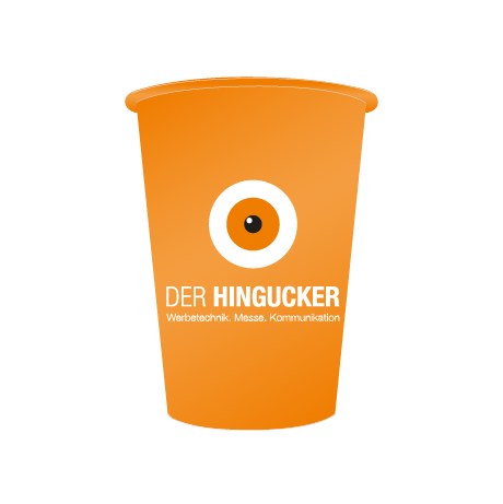Pappbecher BIO | 400 ml einwandig | rundum bedruckt