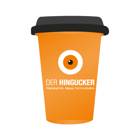 Pappbecher to Go BIO | 400 ml einwandig | rundum bedruckt